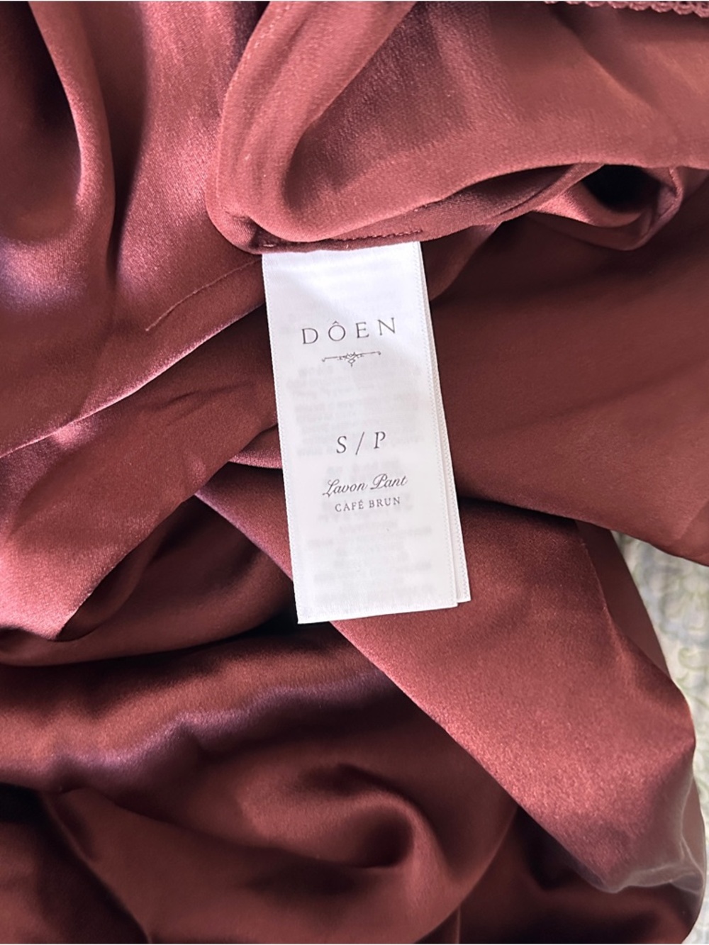 Doen Lavon Fringe Pant ~ Cafe Brun - Picture 8 of 10